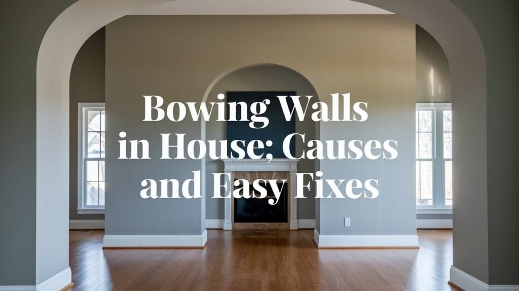 Bowing Walls in House