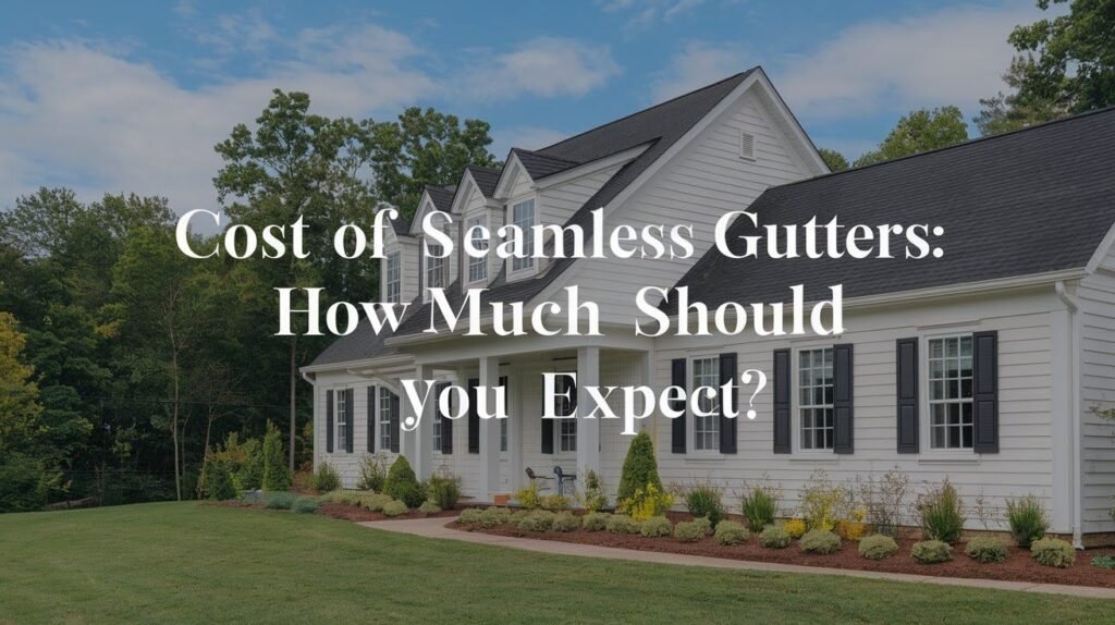 Cost of Seamless Gutters