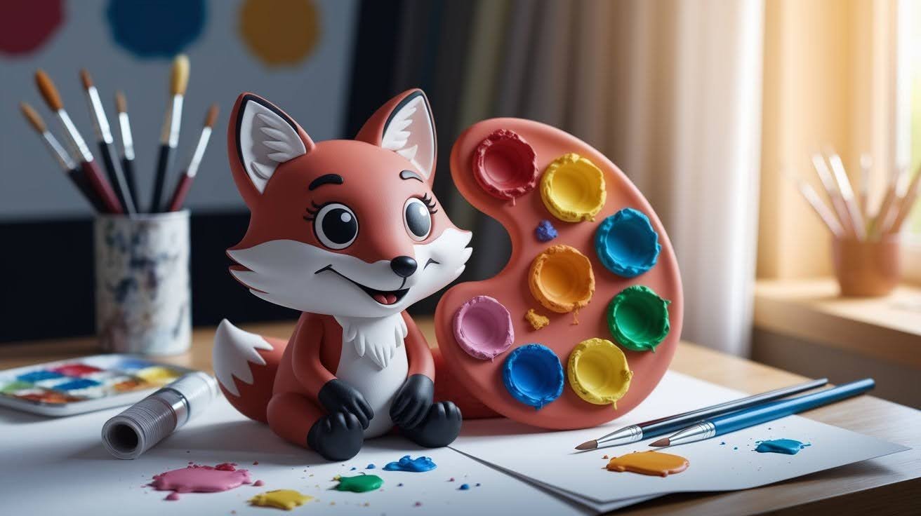 Custom Character Paint Palette