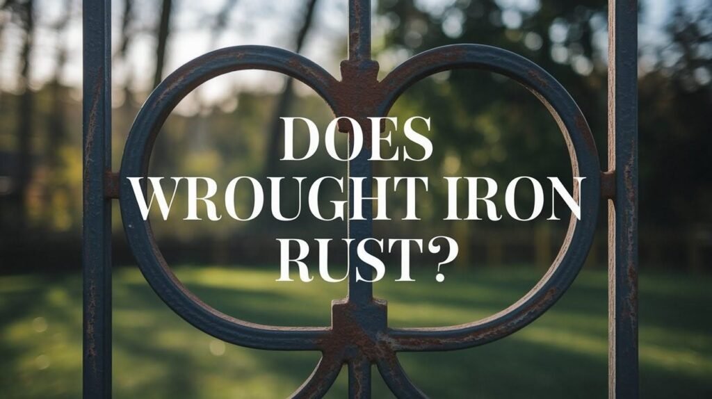 Does Wrought Iron Rust? Does Wrought Iron Rust