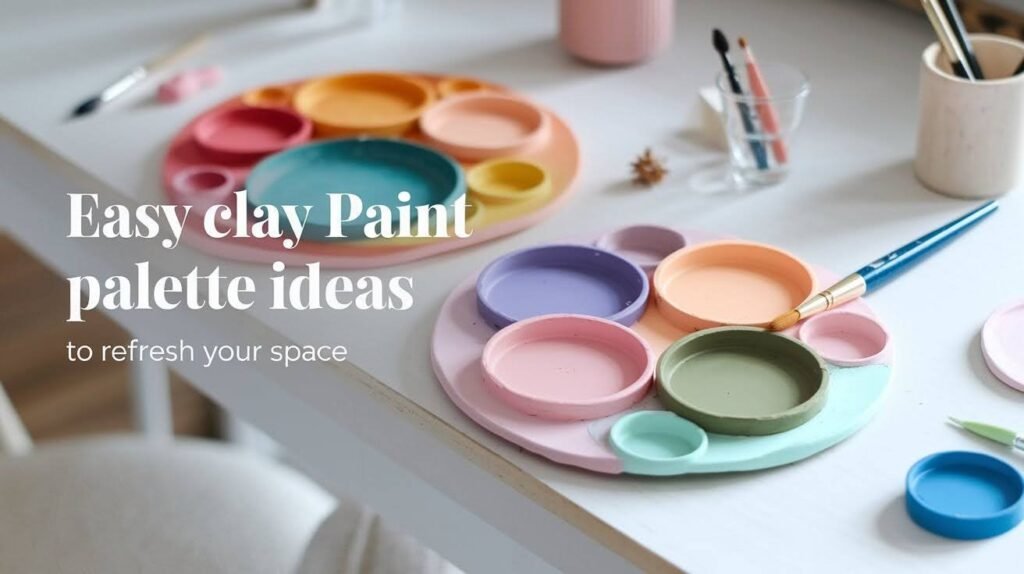 Easy Clay Paint Palette