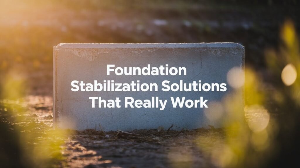 Foundation Stabilization