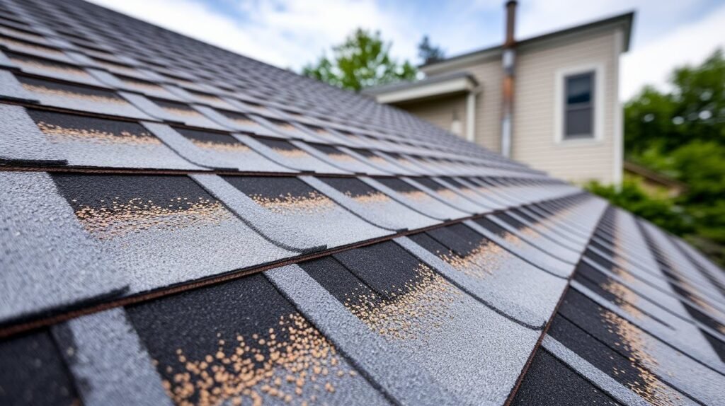 Granular Loss on Roof