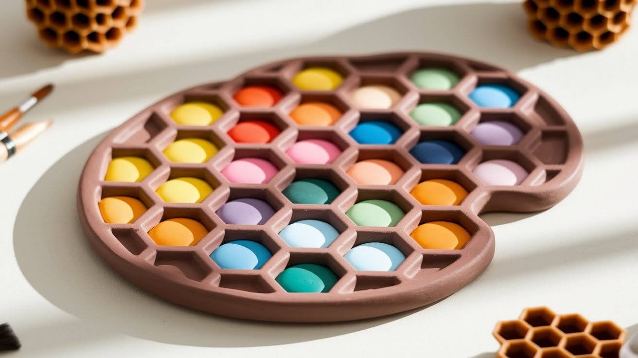 Honeycomb Pattern with Multiple Wells