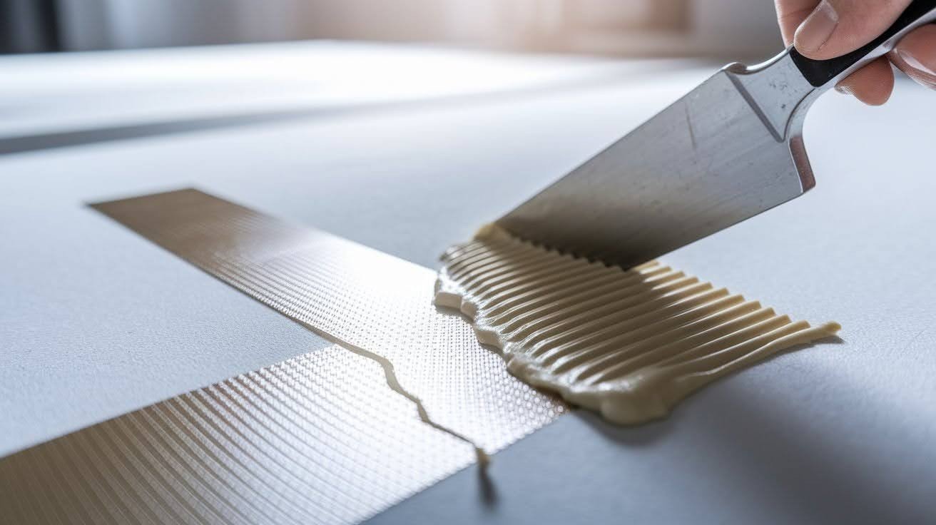 Install Mesh Tape for Recurring Drywall Cracks