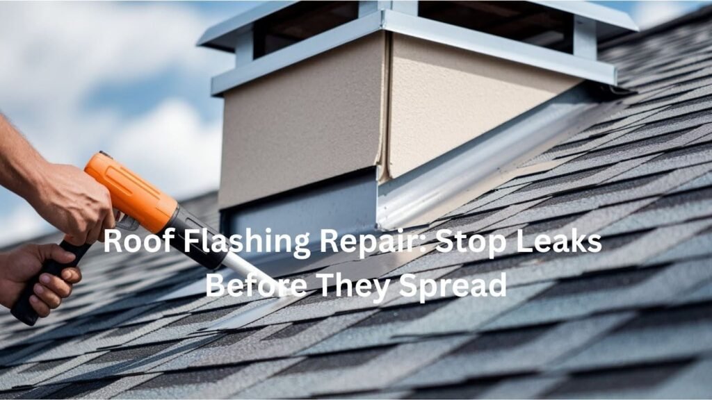 Roof Flashing Repair