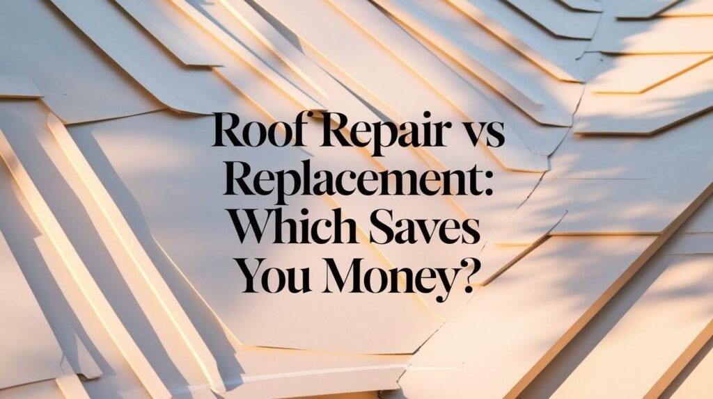 Roof Repair vs Replacement: Which Saves You Money? Roof Repair vs Replacement