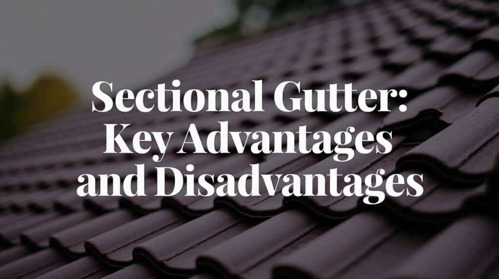 Sectional Gutter