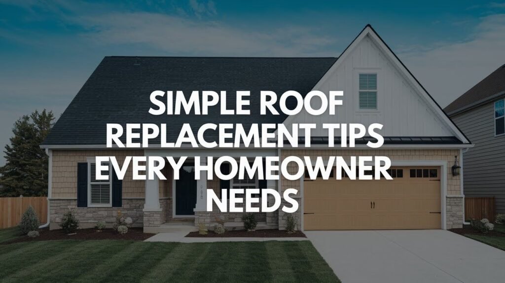 Simple Roof Replacement