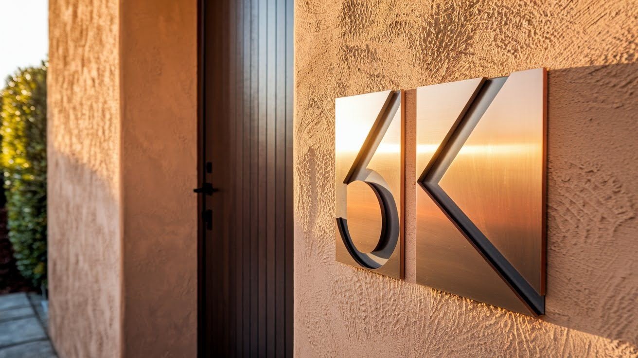 Turn House Numbers into a Design Statement