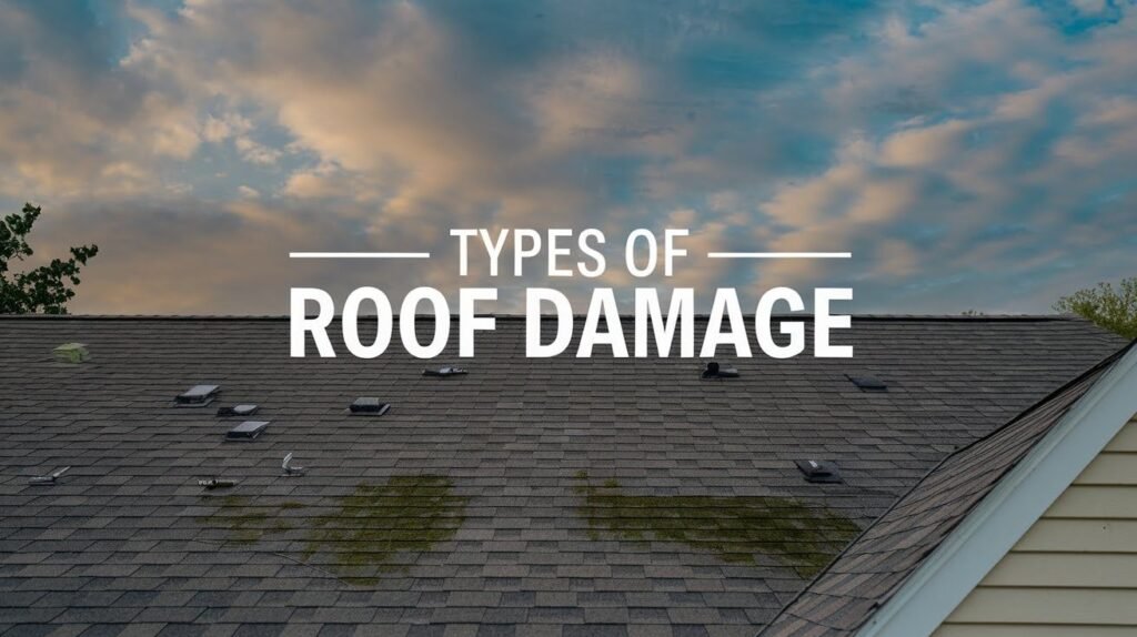 Types of Roof Damage Every Homeowner Must Watch For Types of Roof Damage