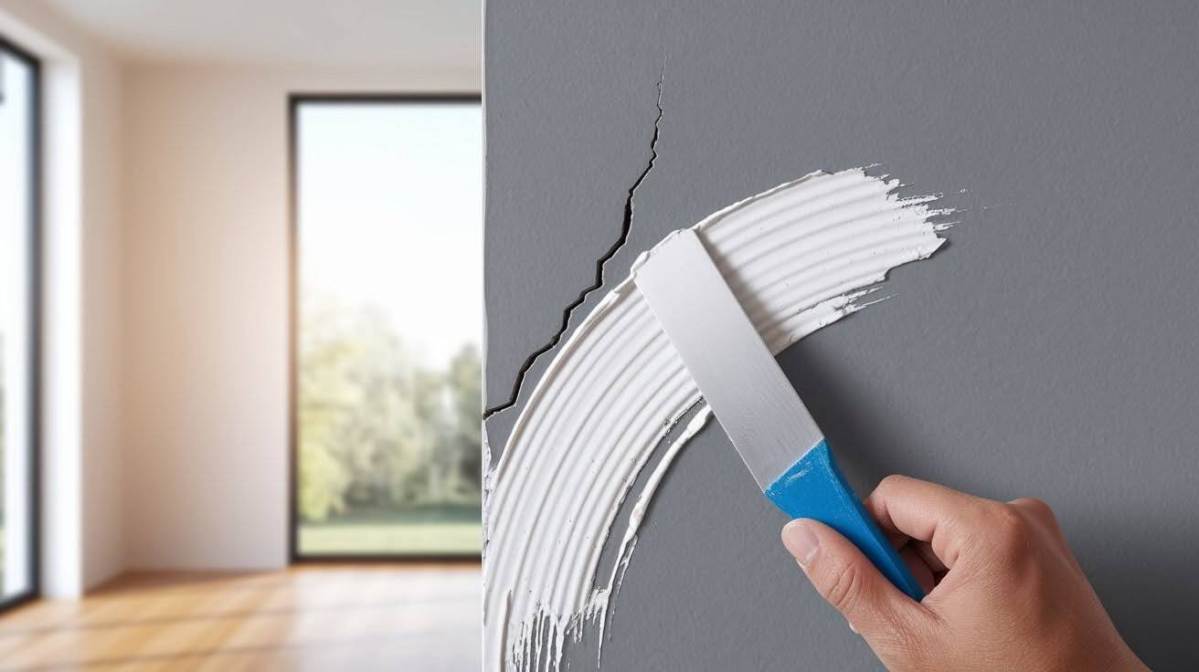 Use Joint Compound for Minor Drywall Cracks